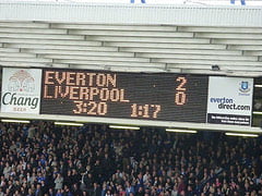 Everton v Liverpool - October 2010